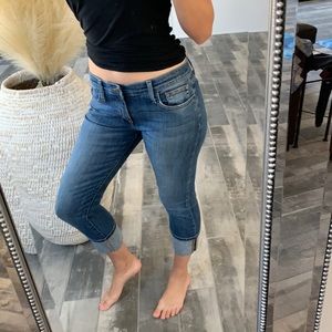 Joes jeans blue crop jeans 27